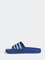 adidas Blue Kids Adilette Youth Sliders - Image 2 of 9