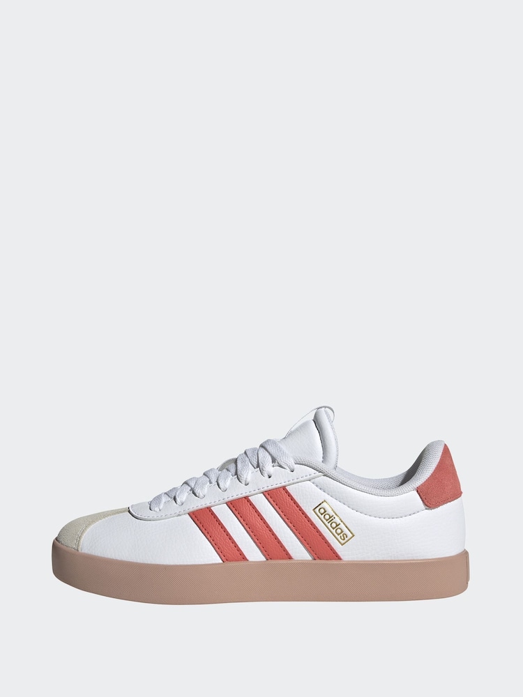 Wit en goudkleurig - adidas - Sneakers VL Court 3.0 - Image 17 of 17