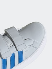 adidas Dark Blue Kids VS Pace 2.0 Trainers - Image 8 of 9