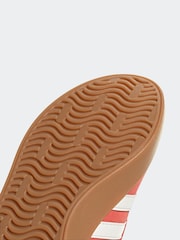 adidas Red Dark VL Court 3.0 Trainers - Image 14 of 16