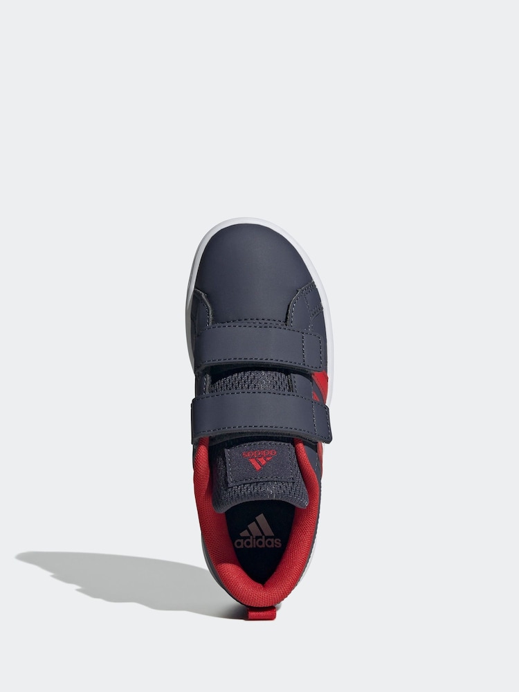 adidas Sky Blue Kids VS Pace 2.0 Trainers - Image 7 of 9