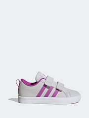 adidas Dark Grey Kids VS Pace 2.0 Trainers - Image 1 of 9