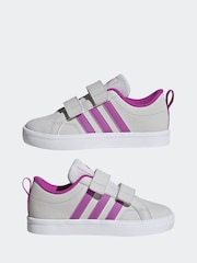 adidas Dark Grey Kids VS Pace 2.0 Trainers - Image 5 of 9