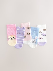 Pink Baby Socks 5 Pack (0mths-2yrs) - Image 2 of 3