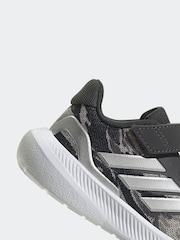 adidas Silver / Grey Runfalcon Runfalcon 5 Infant Trainers - Image 8 of 9