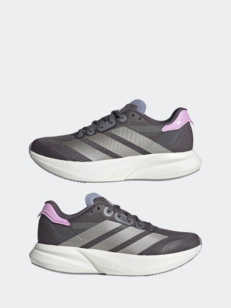 adidas Grey Duramo Speed 2 Trainers - Image 5 of 9
