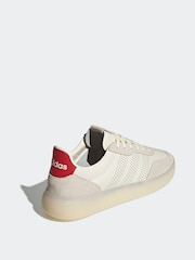 adidas White/Red Barreda Decode Trainers - Image 9 of 9