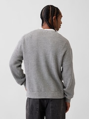 Gris - Pull Gap Shaker décontracté - Image 2 de 4