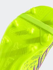 adidas Green Kids Predator League Fold-Over Tongue Firm Ground Boots - Image 8 of 9