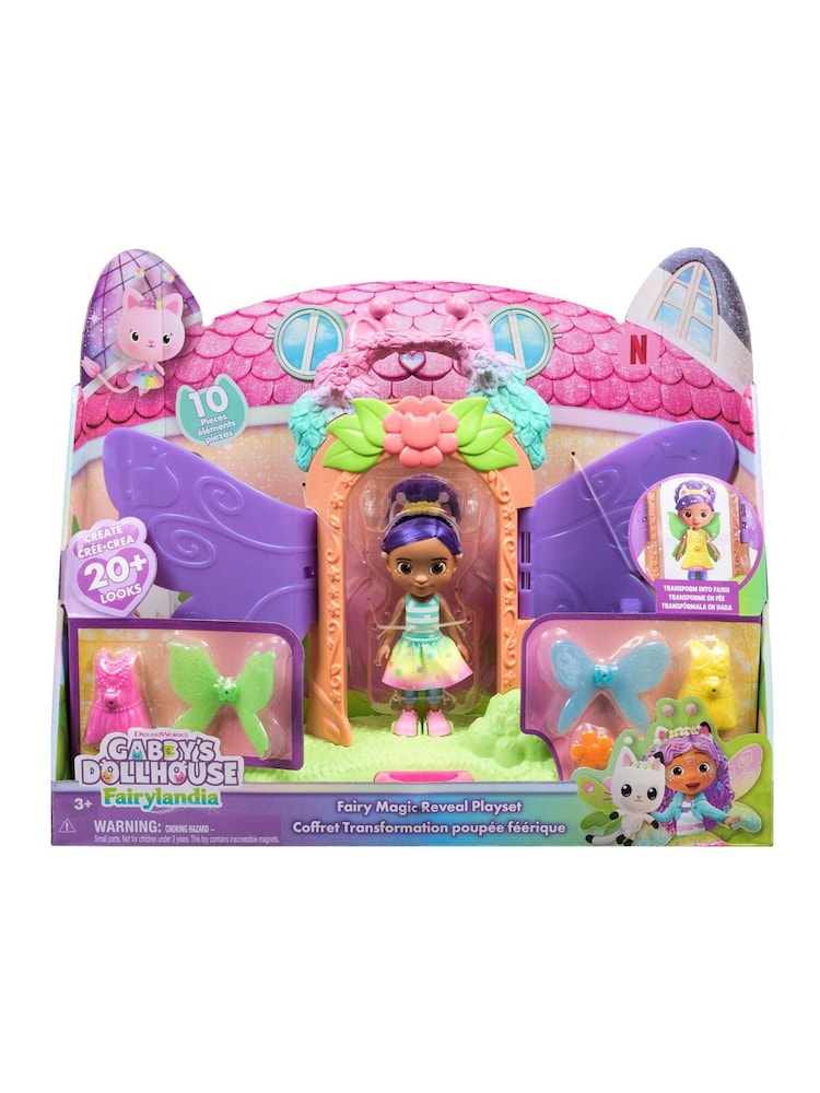 Spin Master Toys Gabby's Dollhouse Fairy Magic Reveal Playset - Image 1 of 5 Spin Master Toys Gabby's Dollhouse Fairy Magic Reveal Playset - Image 1 of 5
