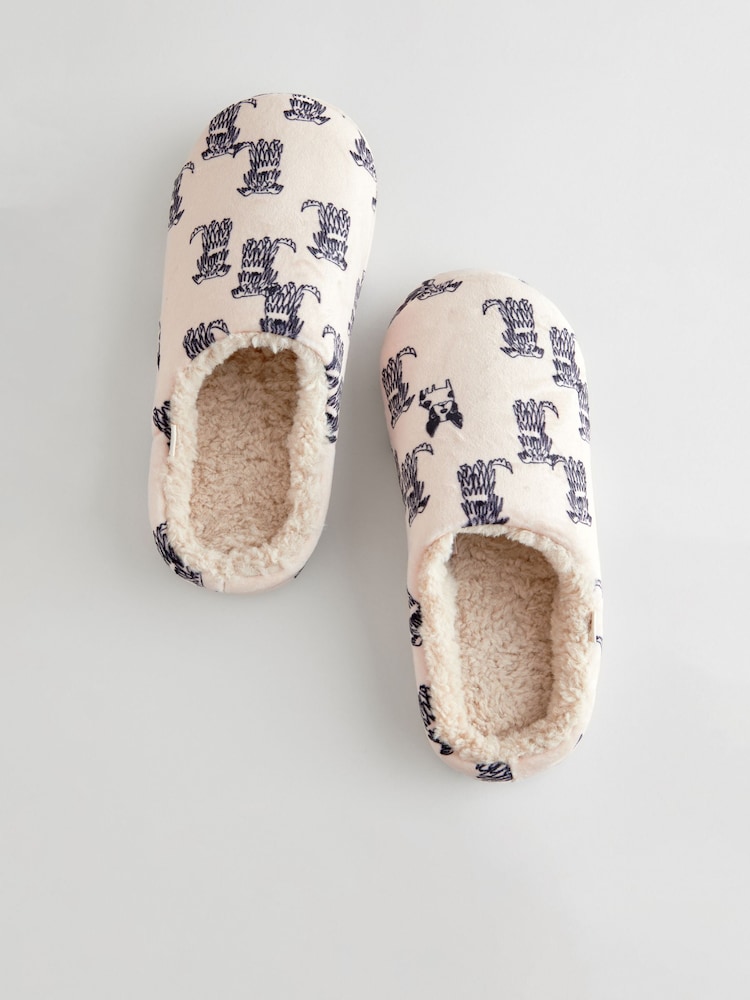 Ecru Dogs Slippers - Image 8 of 8