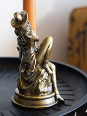 Rockett St George Gold Cowgirl Taper Holder - Image 3 of 6