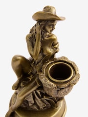 Rockett St George Gold Cowgirl Taper Holder - Image 6 of 6
