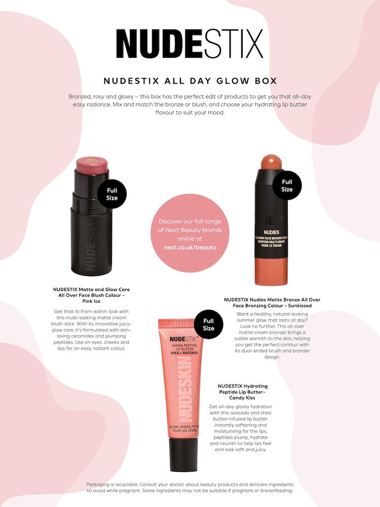 NUDESTIX All Day Glow Beauty Box (Worth £75.50) - Image 2 of 2