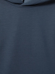 Reiss Dark Diesel Blue Fabien 9-14 yrs Interlock Jersey Hoodie - Image 3 of 3