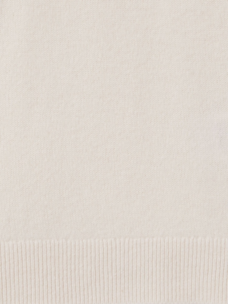 Reiss Off White Cloud 9-13 yrs Wool Blend Crew Neck Jumper - Image 4 of 4