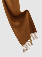 Tabaco - Bufanda de lana y cachemira Picton de Reiss - Imagen 4 de 4