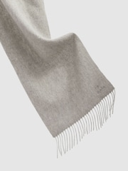 Gris claro - Bufanda de lana y cachemira Picton de Reiss - Imagen 5 de 5