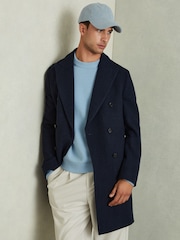 Soft Blue - Вельветовая бейсбольная кепка Reiss Benton - Image 2 of 4