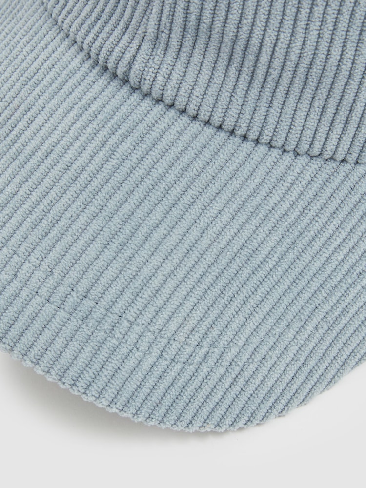 Soft Blue - Вельветовая бейсбольная кепка Reiss Benton - Image 4 of 4