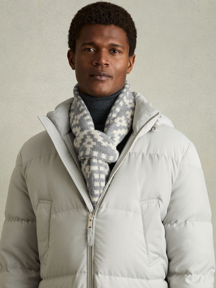 Reiss Berwin Wool-Blend Scarf - Imagen 2 de 5