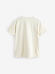 Grey/Purple/Ecru Gamer Regular Fit Graphic Short Sleeve 100% Cotton T-Shirts 3 Pack (3-16yrs) - Image 5 of 7
