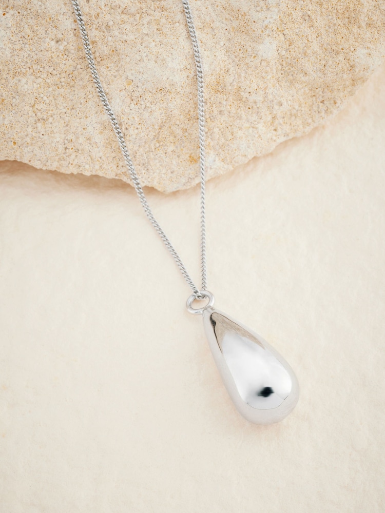 Sterling Silver Teardrop Necklace - Image 1 of 4
