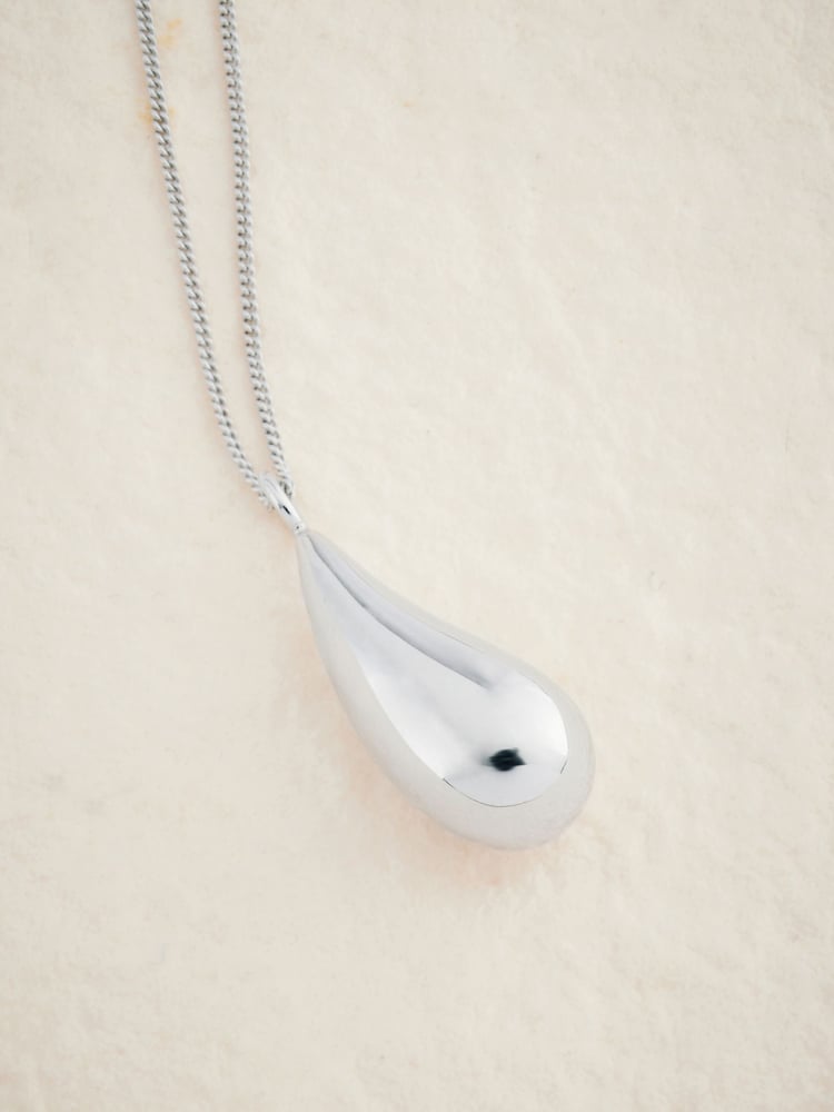 Sterling Silver Teardrop Necklace - Image 2 of 4