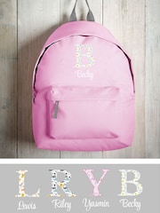 Personalised "Pictographic Design" Rucksack - Image 2 of 4