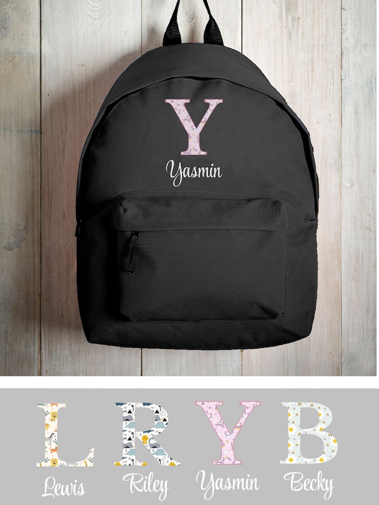 Personalised "Pictographic Design" Rucksack - Image 4 of 4