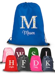 Loveabode Kids Natural 100% Cotton Personalised PE Bag - Image 1 of 4