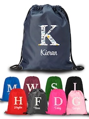 Loveabode Kids Natural 100% Cotton Personalised PE Bag - Image 3 of 4