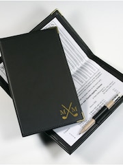 Loveabode Personalised Golf Black Score Card - Image 5 of 6