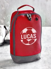 Loveabode Unisex Natural Personalised Football Bag - Image 2 of 4