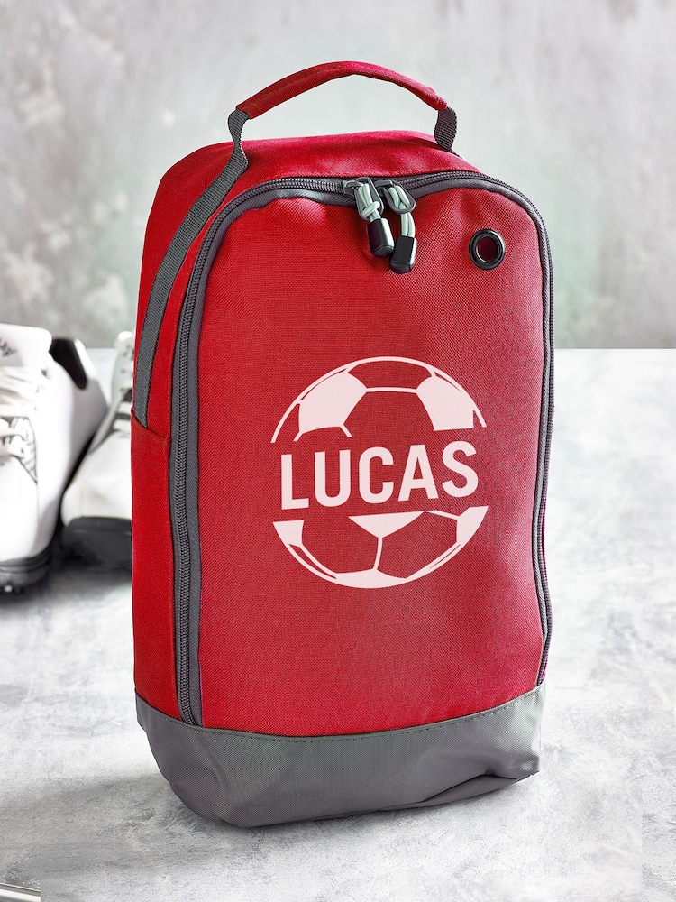 Loveabode Unisex Natural Personalised Football Bag - Image 2 of 4