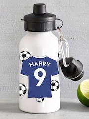 Loveabode Personalised Football Shirt Water Bottle - Image 2 of 4