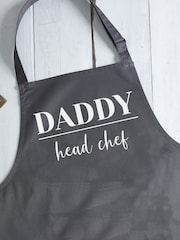 Loveabode Grey Personalised Chef Apron - Image 4 of 4