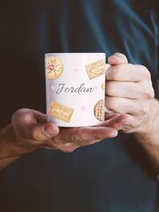 Loveabode Personalised Biscuit Mug - Image 3 of 4