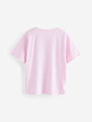 Pink geblümt - Oversize-T-Shirt mit Grafik (3–16 J.) - Bild 4 von 6