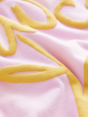 Pink geblümt - Oversize-T-Shirt mit Grafik (3–16 J.) - Bild 6 von 6