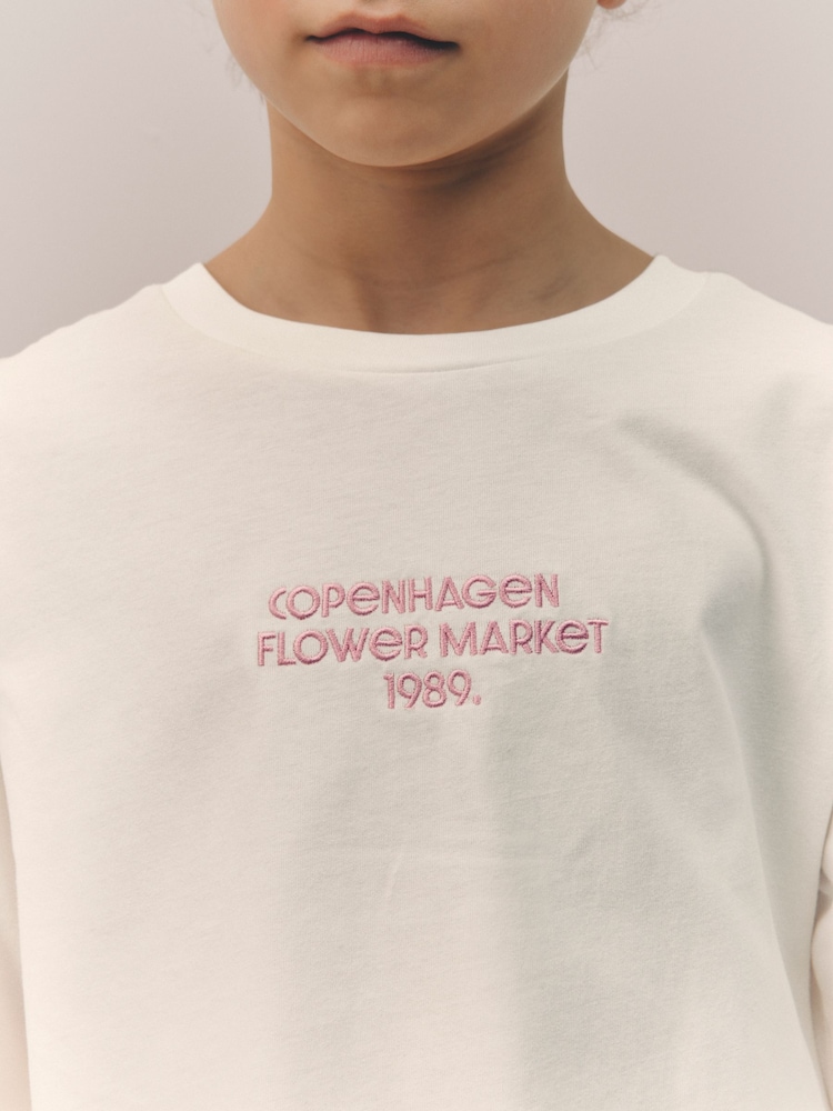 White/Pink Floral Oversized Graphic Print T-Shirt (3-16yrs) - Image 3 of 8