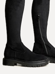 Ante negro - Botas por la rodilla Sonny de Linzi - Imagen 4 de 5
