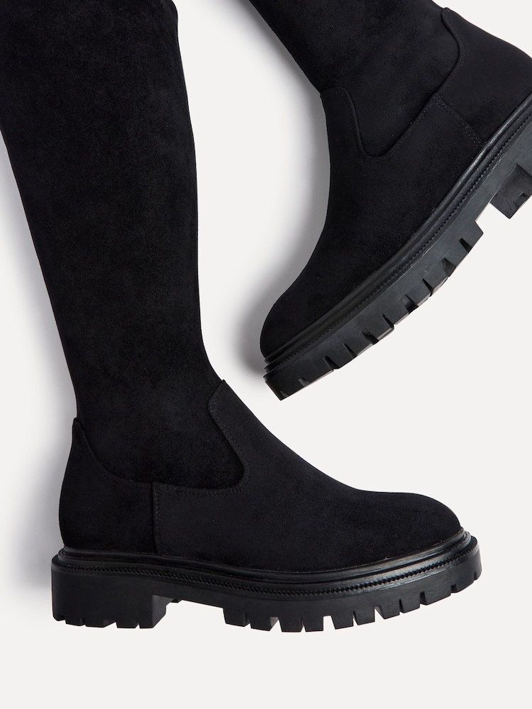 Ante negro - Botas por la rodilla Sonny de Linzi - Imagen 5 de 5 Ante negro - Botas por la rodilla Sonny de Linzi - Imagen 5 de 5