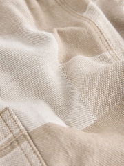 Stone Patchwork Wide Leg Pull On Cargo 100% Cotton Jeans (3mths-7yrs) - Image 7 of 8