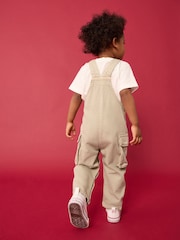 Stone Cargo 100% Cotton Dungarees (3mths-7yrs) - Image 2 of 8