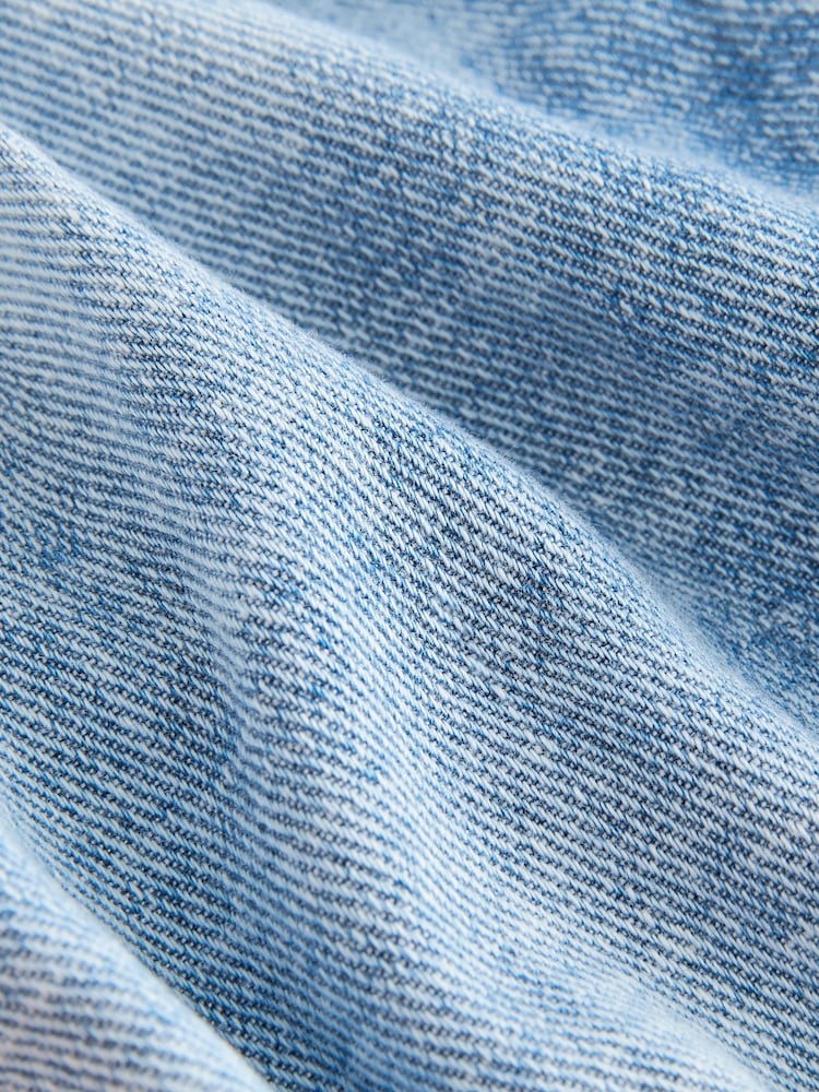 Light Blue 100% Cotton Graffiti Print Jeans (3mths-7yrs) - Image 9 of 9