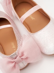 Angel & Rocket Pink Mary Jane Lace Shoes - Image 4 of 4
