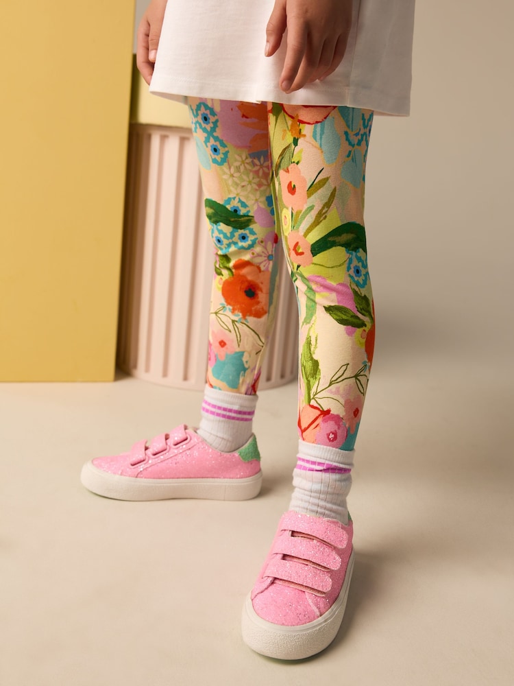 White Sequin Unicorn Oversized T-Shirt and Leggings Set (3-16yrs) - Image 4 of 8