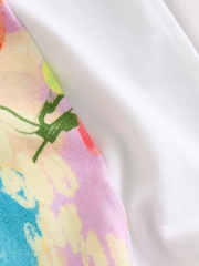 White Sequin Unicorn Oversized T-Shirt and Leggings Set (3-16yrs) - Image 7 of 8