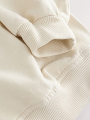 Blue/Ecru Oversized Sweatshirt and Pleated Skort Set (3-16yrs) - Image 7 of 7